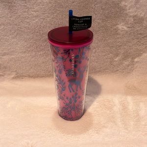 NWT Starbucks Pink Color Change Tumbler